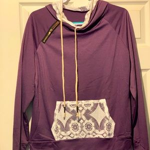 & brand pullover cowl neck tops